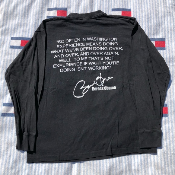 Obama “rap” tee long sleeve shirt - Picture 2 of 5
